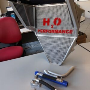 H2O OVERSIZED EVO WATER RADIATOR + MOUNTING KIT (YAMAHA R6 2017>)