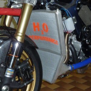 H2O OVERSIZED WATER RADIATOR + MOUNTING KIT (SUZUKI GSXR 600/750 2011>)