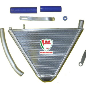H2O OVERSIZED WATER RADIATOR + MOUNTING KIT (TRIUMPH DAYTONA 675 2013>)