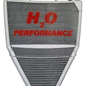 H2O OVERSIZED WATER RADIATOR + OIL RAD + MOUNTING KIT (TRIUMPH DAYTONA 675 06-12)