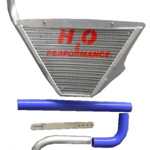 H2O ADDITIONAL WATER RADIATOR CURVED + MOUNTING KIT (YAMAHA R1 09-14)