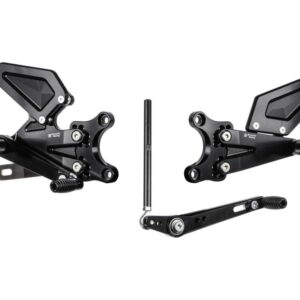 BONAMICI - Racing Adjustable Rearsets (TRIUMPH STREET TRIPLE 765 2017-2022)