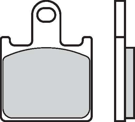 Brembo Sintered Front Brake Pads For Kawasaki ZX-6R 600 (2007-2016) – 07KA28SA