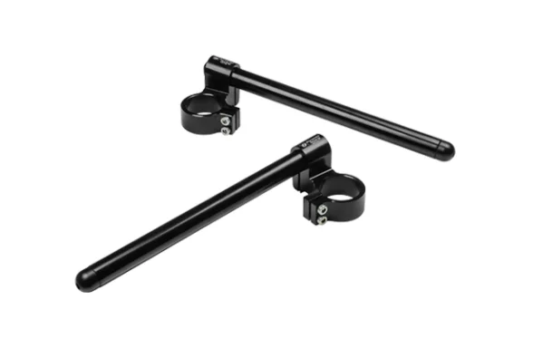 thumbnail image 2 of Tophome 37mm Black CNC Raised Clip-On Handle Bars – Higher Lift, Left & Right 2 of 5
