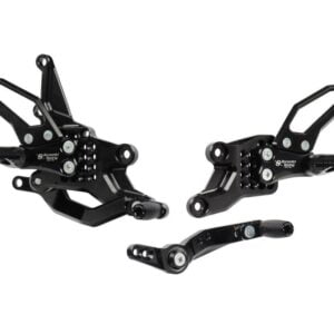 BONAMICI - Racing Adjustable Rearsets (YAMAHA YZF R7 2021-2023)