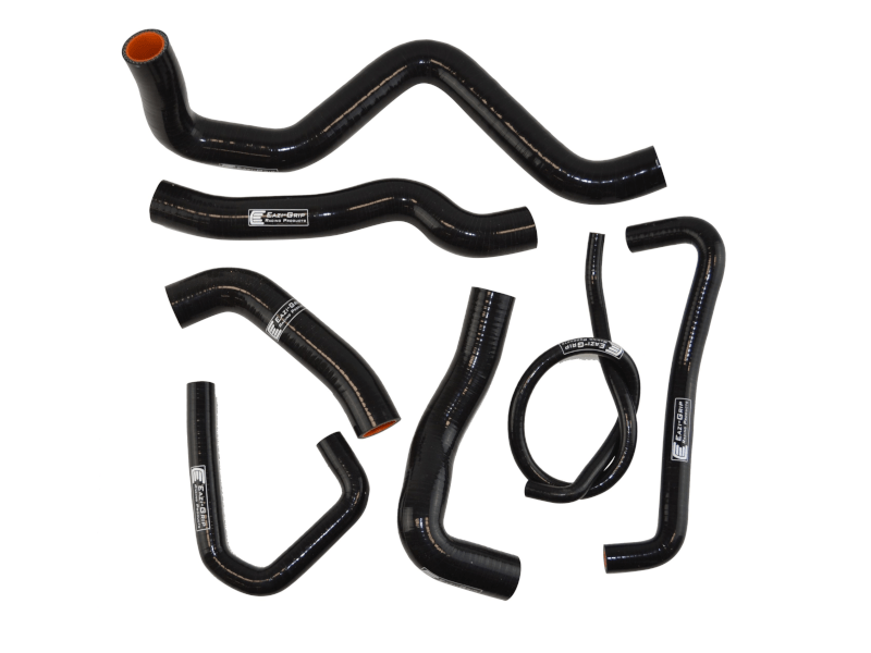 Motorcycle black silicone hoses